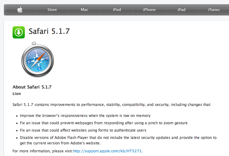 Safari 10.7 Download Mac